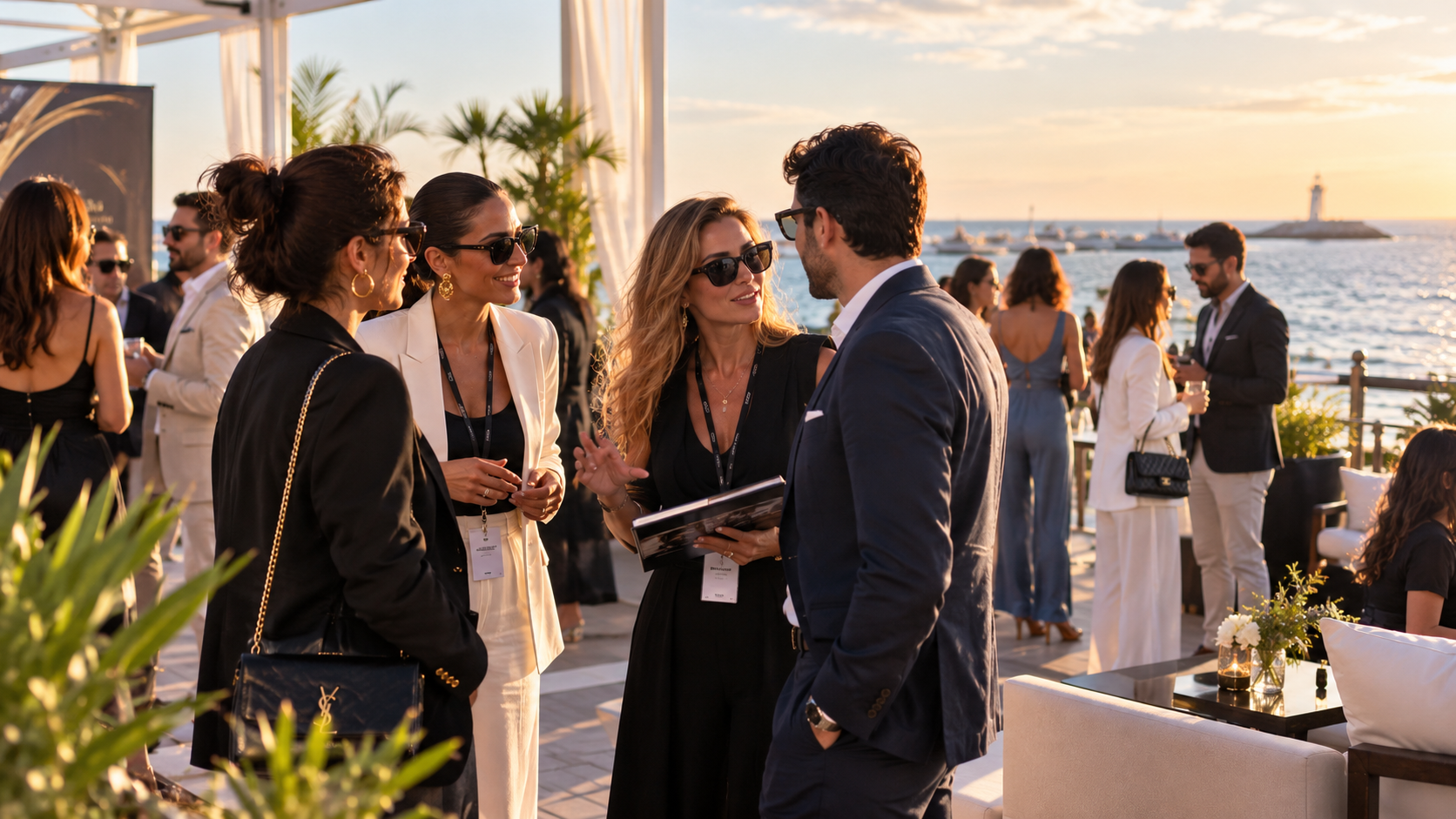 Networking e incontri professionali durante Ostia Fashion International Week